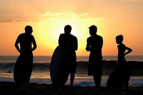 Vieux-Boucau-les-Bains: Beach boys