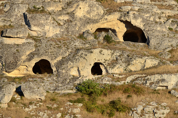 Matera: Grotte