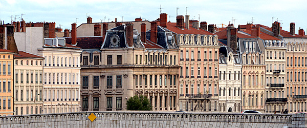 Lyon: Palazzi sul Saône