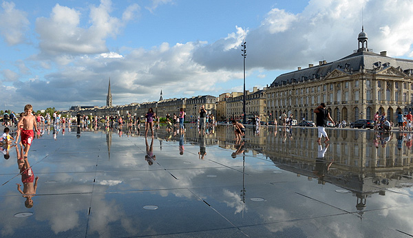 Bordeaux: Fontana Piazza della Borsa