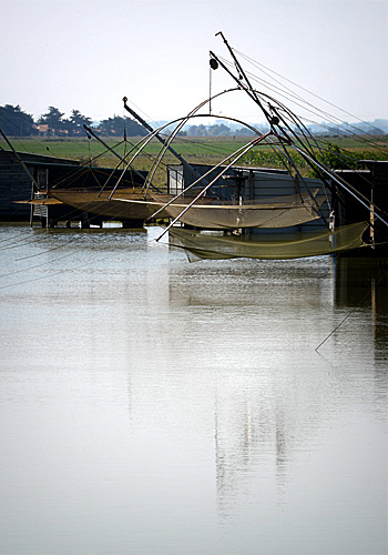 Le Marais Salé: Capanni da pesca