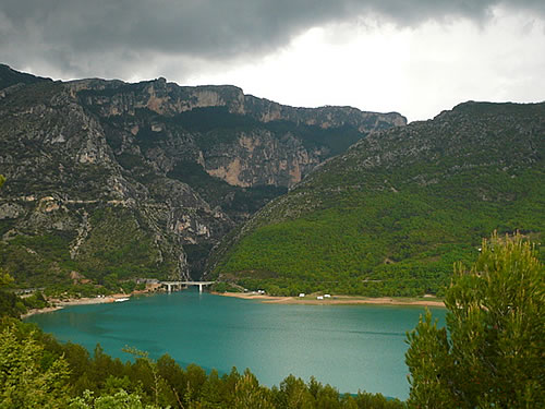 Lac de Sainte Croix: Ingresso al Canyon du Verdon