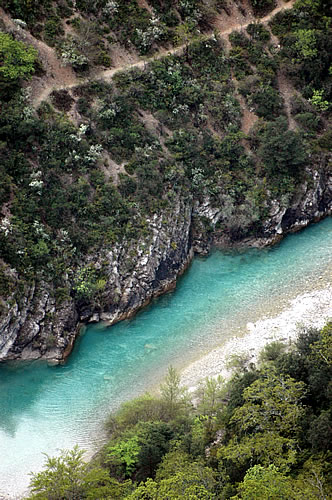 Grand Canyon du Verdon: Il Verdon dall'alto