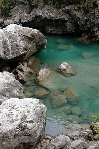 Parc Naturel Regional du Verdon: Il Verdon dal basso